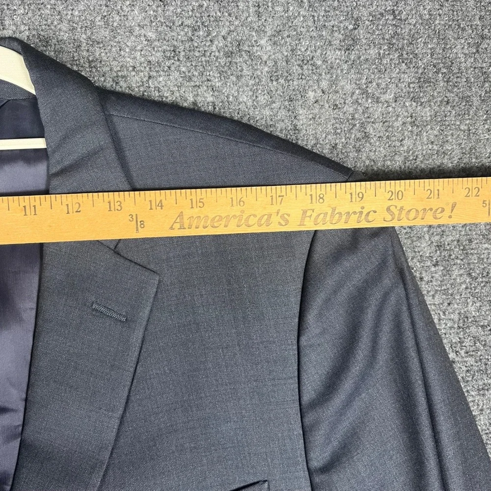 Brooks Brothers 1818 Madison Blazer Mens 44R Navy‎ Blue Vitale Barberis Canonico